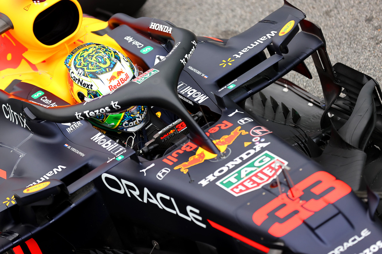 GP SAN PAOLO, Max Verstappen (NLD) Red Bull Racing RB16B.
12.11.2021. Formula 1 World Championship, Rd 19, Brazilian Grand Prix, Sao Paulo, Brazil, Qualifiche Day.
- www.xpbimages.com, EMail: requests@xpbimages.com ¬© Copyright: Batchelor / XPB Images