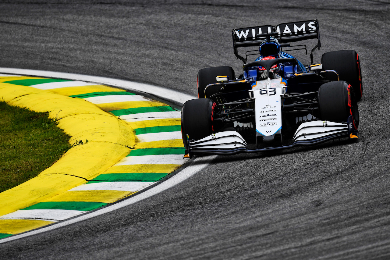 GP SAN PAOLO, George Russell (GBR) Williams Racing FW43B.
12.11.2021. Formula 1 World Championship, Rd 19, Brazilian Grand Prix, Sao Paulo, Brazil, Qualifiche Day.
- www.xpbimages.com, EMail: requests@xpbimages.com © Copyright: Carezzevoli / XPB Images