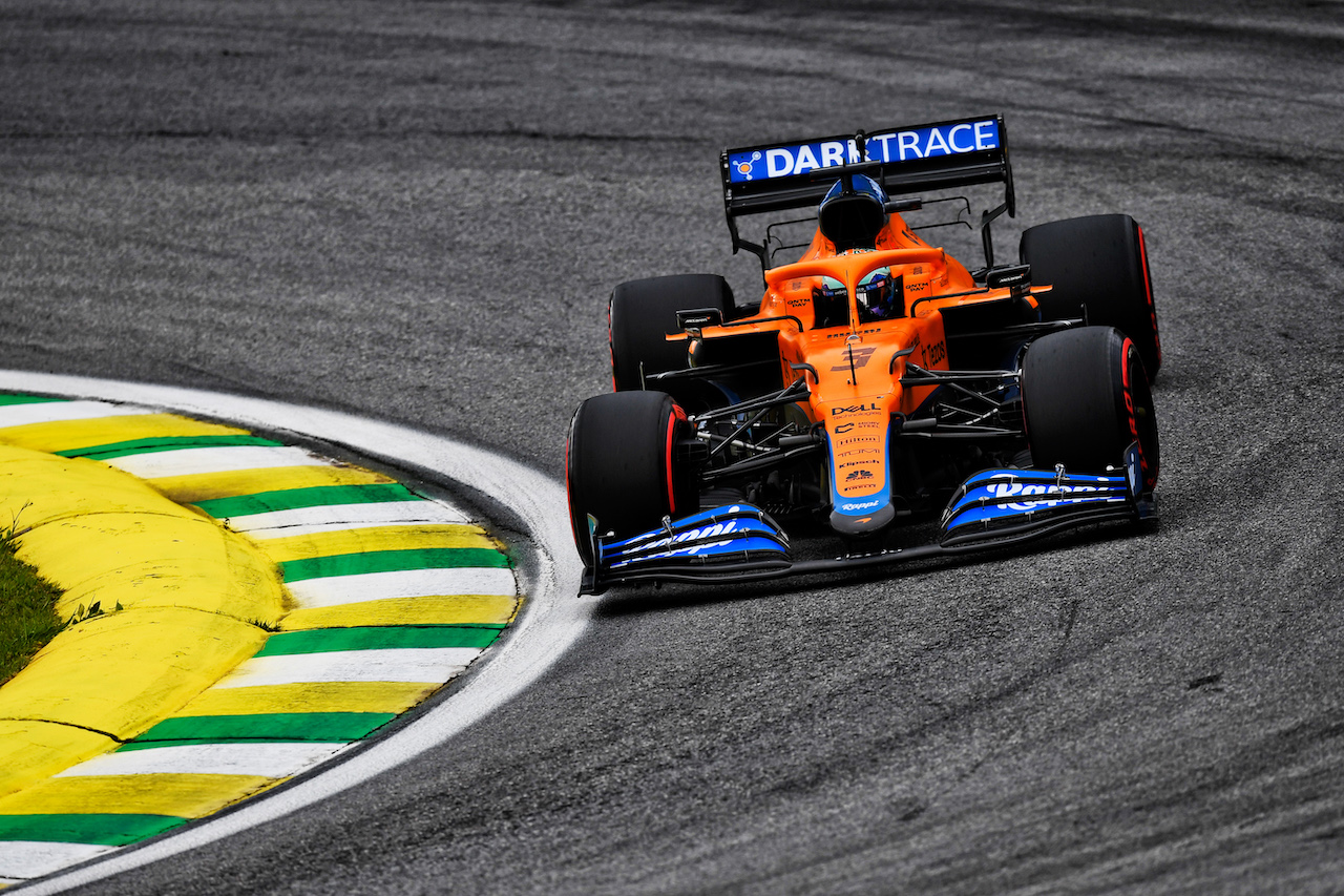 GP SAN PAOLO, Daniel Ricciardo (AUS) McLaren MCL35M.
12.11.2021. Formula 1 World Championship, Rd 19, Brazilian Grand Prix, Sao Paulo, Brazil, Qualifiche Day.
- www.xpbimages.com, EMail: requests@xpbimages.com © Copyright: Carezzevoli / XPB Images
