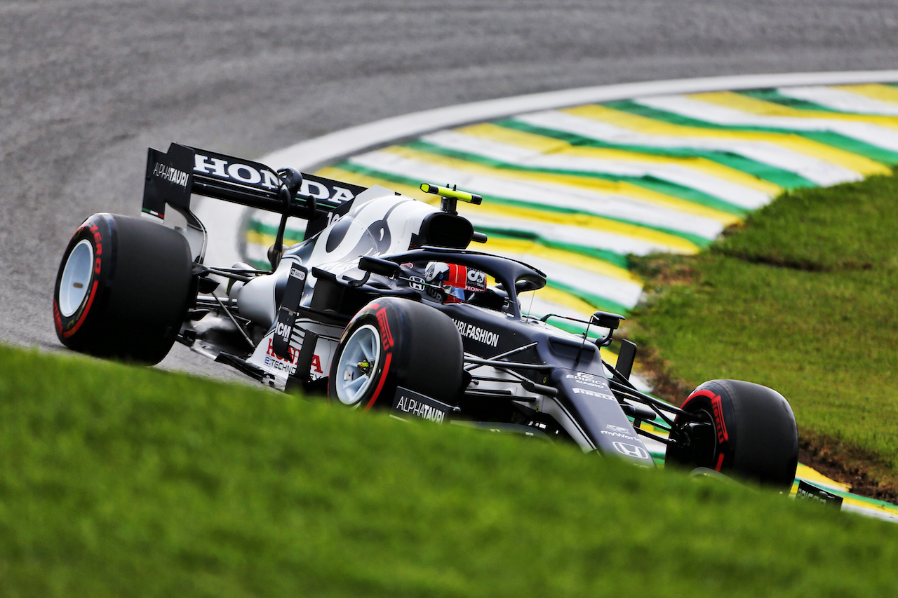 GP SAN PAOLO, Pierre Gasly (FRA) AlphaTauri AT02.
12.11.2021. Formula 1 World Championship, Rd 19, Brazilian Grand Prix, Sao Paulo, Brazil, Qualifiche Day.
- www.xpbimages.com, EMail: requests@xpbimages.com © Copyright: XPB Images