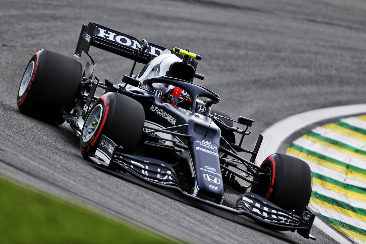 GP SAN PAOLO, Pierre Gasly (FRA) AlphaTauri AT02.
12.11.2021. Formula 1 World Championship, Rd 19, Brazilian Grand Prix, Sao Paulo, Brazil, Qualifiche Day.
- www.xpbimages.com, EMail: requests@xpbimages.com © Copyright: XPB Images