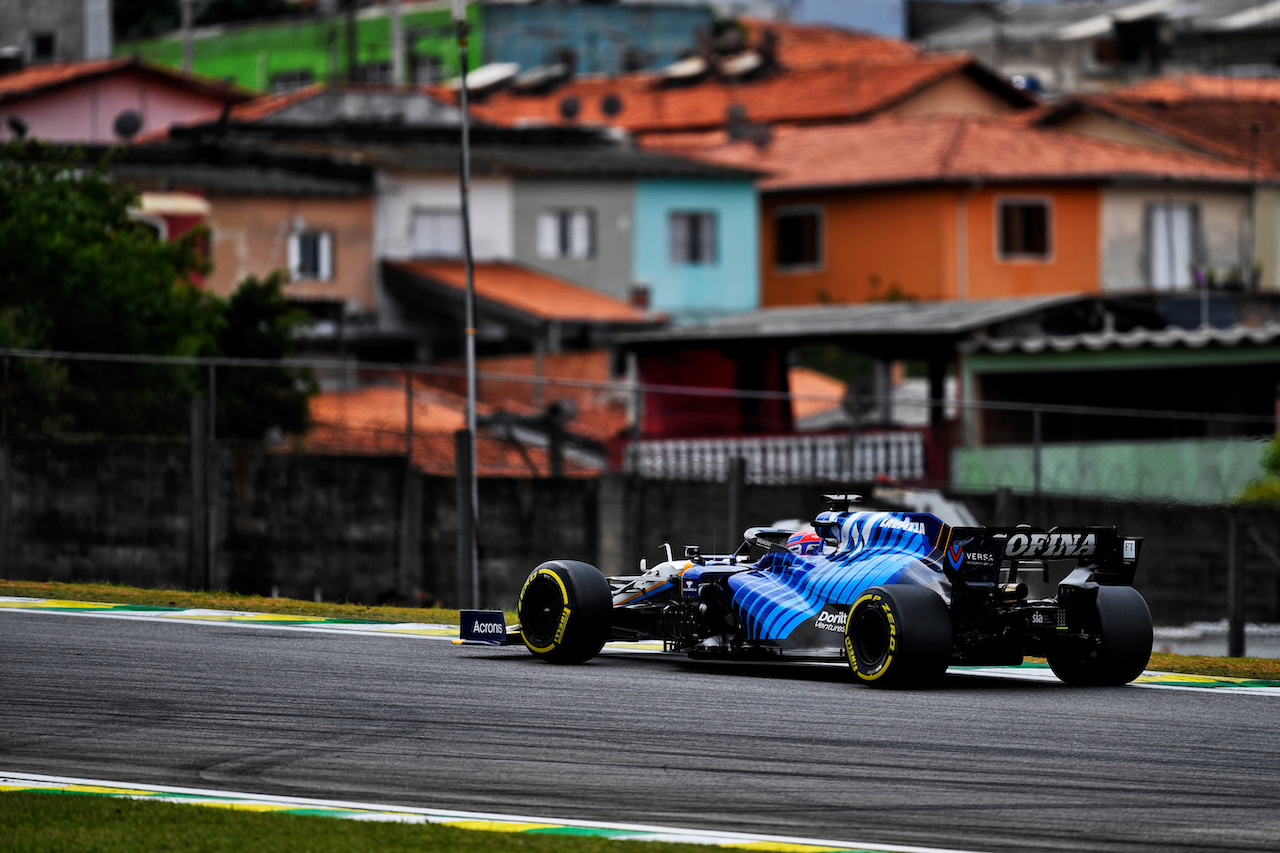 GP SAN PAOLO, George Russell (GBR) Williams Racing FW43B.
12.11.2021. Formula 1 World Championship, Rd 19, Brazilian Grand Prix, Sao Paulo, Brazil, Qualifiche Day.
- www.xpbimages.com, EMail: requests@xpbimages.com © Copyright: Carezzevoli / XPB Images