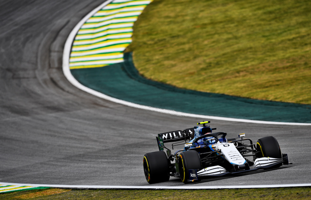 GP SAN PAOLO, Nicholas Latifi (CDN) Williams Racing FW43B.
12.11.2021. Formula 1 World Championship, Rd 19, Brazilian Grand Prix, Sao Paulo, Brazil, Qualifiche Day.
- www.xpbimages.com, EMail: requests@xpbimages.com © Copyright: Carezzevoli / XPB Images