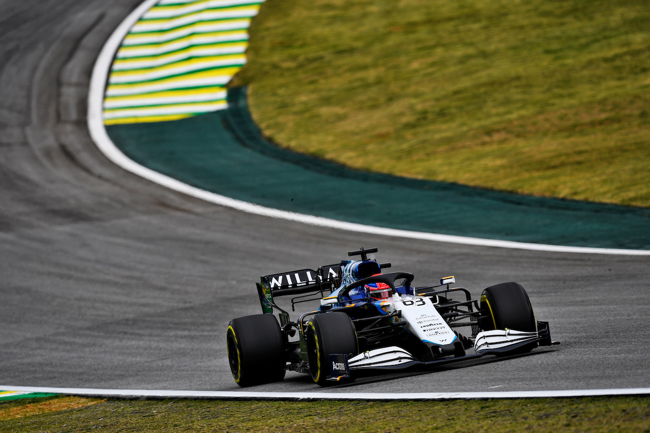 GP SAN PAOLO, George Russell (GBR) Williams Racing FW43B.
12.11.2021. Formula 1 World Championship, Rd 19, Brazilian Grand Prix, Sao Paulo, Brazil, Qualifiche Day.
- www.xpbimages.com, EMail: requests@xpbimages.com © Copyright: Carezzevoli / XPB Images