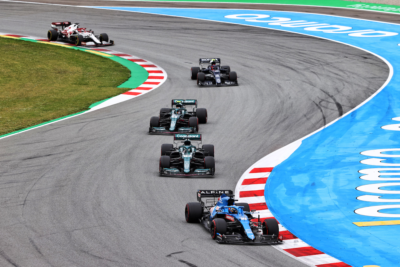 GP SPAGNA, Fernando Alonso (ESP) Alpine F1 Team A521.
09.05.2021. Formula 1 World Championship, Rd 4, Spanish Grand Prix, Barcelona, Spain, Gara Day.
- www.xpbimages.com, EMail: requests@xpbimages.com © Copyright: Moy / XPB Images