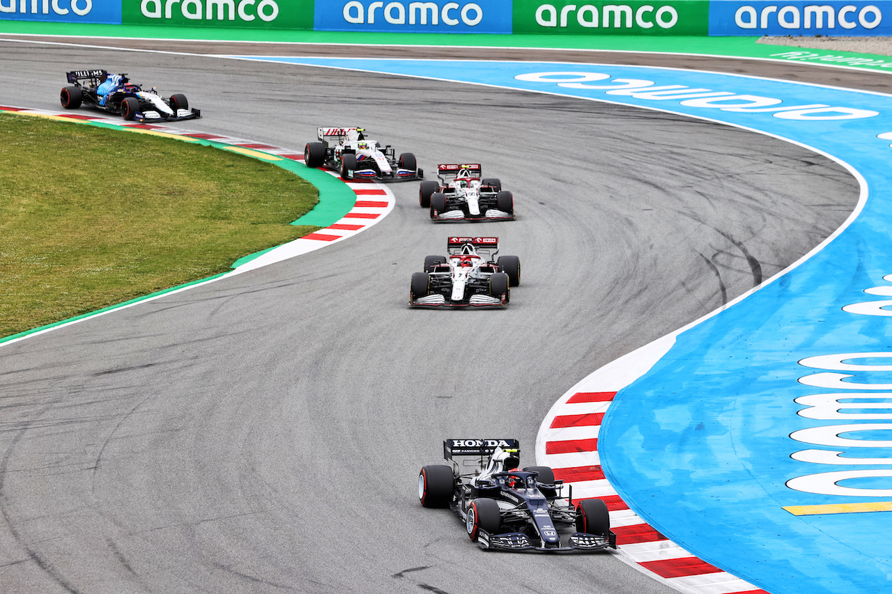 GP SPAGNA, Pierre Gasly (FRA) AlphaTauri AT02.
09.05.2021. Formula 1 World Championship, Rd 4, Spanish Grand Prix, Barcelona, Spain, Gara Day.
- www.xpbimages.com, EMail: requests@xpbimages.com © Copyright: Moy / XPB Images