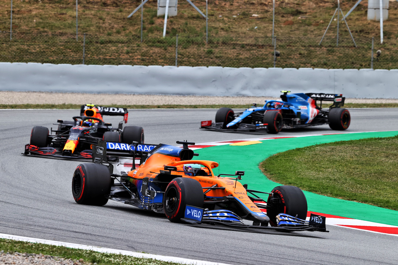 GP SPAGNA, Daniel Ricciardo (AUS) McLaren MCL35M.
09.05.2021. Formula 1 World Championship, Rd 4, Spanish Grand Prix, Barcelona, Spain, Gara Day.
- www.xpbimages.com, EMail: requests@xpbimages.com © Copyright: Moy / XPB Images