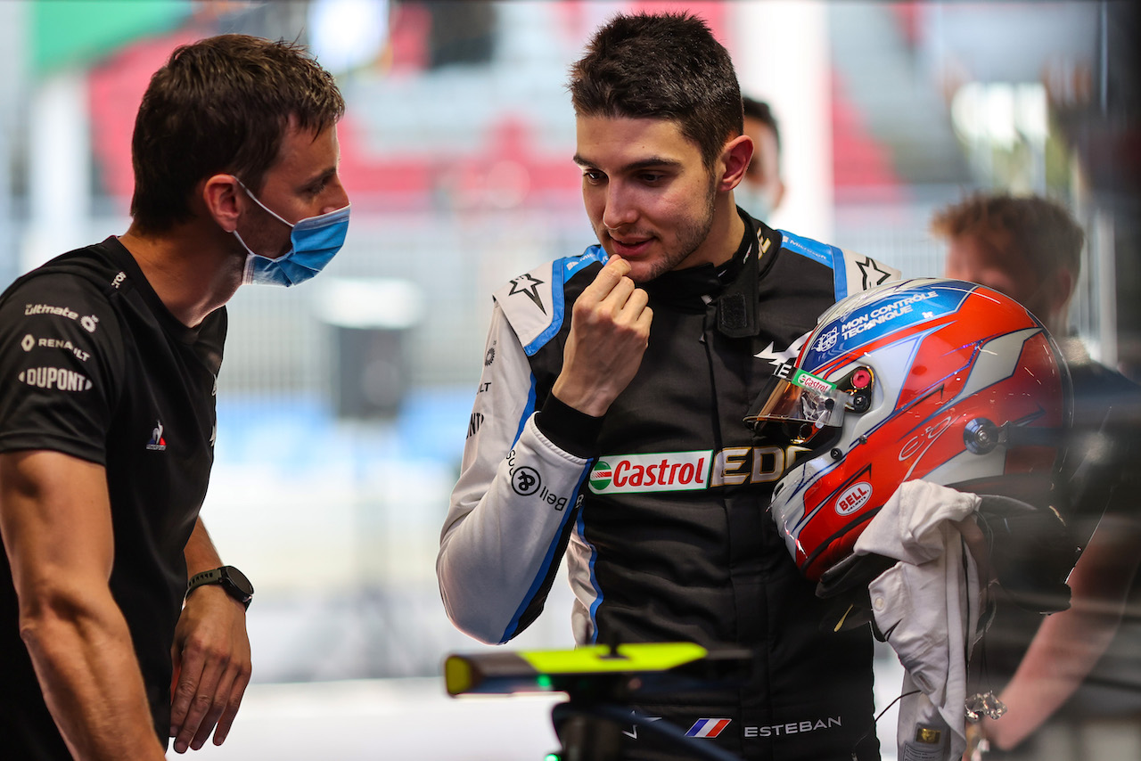 GP SPAGNA, Esteban Ocon (FRA) Alpine F1 Team.
06.05.2021. Formula 1 World Championship, Rd 4, Spanish Grand Prix, Barcelona, Spain, Preparation Day.
- www.xpbimages.com, EMail: requests@xpbimages.com © Copyright: Charniaux / XPB Images