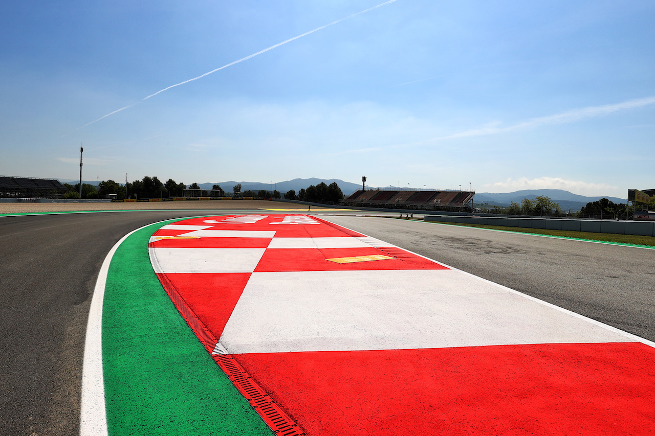 GP SPAGNA, Circuit Atmosfera - track detail.
06.05.2021. Formula 1 World Championship, Rd 4, Spanish Grand Prix, Barcelona, Spain, Preparation Day.
- www.xpbimages.com, EMail: requests@xpbimages.com © Copyright: Moy / XPB Images