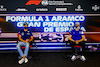 GP SPAGNA, (L to R): George Russell (GBR) Williams Racing e Esteban Ocon (FRA) Alpine F1 Team in the FIA Press Conference.
06.05.2021. Formula 1 World Championship, Rd 4, Spanish Grand Prix, Barcelona, Spain, Preparation Day.
- www.xpbimages.com, EMail: requests@xpbimages.com © Copyright: FIA Pool Image for Editorial Use Only