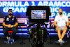 GP SPAGNA, (L to R): Sergio Perez (MEX) Red Bull Racing e Nikita Mazepin (RUS) Haas F1 Team in the FIA Press Conference.
06.05.2021. Formula 1 World Championship, Rd 4, Spanish Grand Prix, Barcelona, Spain, Preparation Day.
- www.xpbimages.com, EMail: requests@xpbimages.com © Copyright: FIA Pool Image for Editorial Use Only