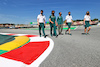 GP SPAGNA, Sebastian Vettel (GER) Aston Martin F1 Team walks the circuit with the team.
06.05.2021. Formula 1 World Championship, Rd 4, Spanish Grand Prix, Barcelona, Spain, Preparation Day.
- www.xpbimages.com, EMail: requests@xpbimages.com © Copyright: Moy / XPB Images