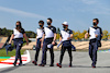 GP SPAGNA, Yuki Tsunoda (JPN) AlphaTauri walks the circuit with the team.
06.05.2021. Formula 1 World Championship, Rd 4, Spanish Grand Prix, Barcelona, Spain, Preparation Day.
- www.xpbimages.com, EMail: requests@xpbimages.com © Copyright: Moy / XPB Images