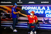 GP SPAGNA, (L to R): Fernando Alonso (ESP) Alpine F1 Team e Carlos Sainz Jr (ESP) Ferrari in the FIA Press Conference.
06.05.2021. Formula 1 World Championship, Rd 4, Spanish Grand Prix, Barcelona, Spain, Preparation Day.
- www.xpbimages.com, EMail: requests@xpbimages.com © Copyright: FIA Pool Image for Editorial Use Only