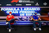 GP SPAGNA, (L to R): Carlos Sainz Jr (ESP) Ferrari e Fernando Alonso (ESP) Alpine F1 Team in the FIA Press Conference.
06.05.2021. Formula 1 World Championship, Rd 4, Spanish Grand Prix, Barcelona, Spain, Preparation Day.
- www.xpbimages.com, EMail: requests@xpbimages.com © Copyright: FIA Pool Image for Editorial Use Only