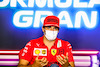 GP SPAGNA, Carlos Sainz Jr (ESP) Ferrari in the FIA Press Conference.
06.05.2021. Formula 1 World Championship, Rd 4, Spanish Grand Prix, Barcelona, Spain, Preparation Day.
- www.xpbimages.com, EMail: requests@xpbimages.com © Copyright: FIA Pool Image for Editorial Use Only
