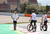 GP SPAGNA, Daniel Ricciardo (AUS) McLaren walks the circuit with the team.
06.05.2021. Formula 1 World Championship, Rd 4, Spanish Grand Prix, Barcelona, Spain, Preparation Day.
- www.xpbimages.com, EMail: requests@xpbimages.com © Copyright: Charniaux / XPB Images