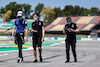 GP SPAGNA, Esteban Ocon (FRA) Alpine F1 Team walks the circuit with the team.
06.05.2021. Formula 1 World Championship, Rd 4, Spanish Grand Prix, Barcelona, Spain, Preparation Day.
- www.xpbimages.com, EMail: requests@xpbimages.com © Copyright: Charniaux / XPB Images