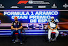 GP SPAGNA, (L to R): Yuki Tsunoda (JPN) AlphaTauri with Max Verstappen (NLD) Red Bull Racing in the FIA Press Conference.
06.05.2021. Formula 1 World Championship, Rd 4, Spanish Grand Prix, Barcelona, Spain, Preparation Day.
- www.xpbimages.com, EMail: requests@xpbimages.com © Copyright: FIA Pool Image for Editorial Use Only