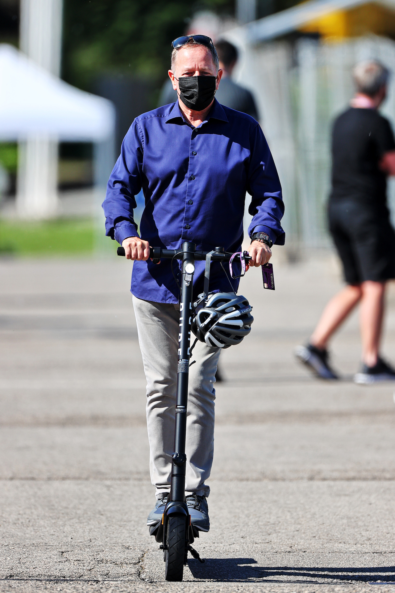 GP SPAGNA, Martin Brundle (GBR) Sky Sports Commentator.
08.05.2021. Formula 1 World Championship, Rd 4, Spanish Grand Prix, Barcelona, Spain, Qualifiche Day.
- www.xpbimages.com, EMail: requests@xpbimages.com © Copyright: Moy / XPB Images