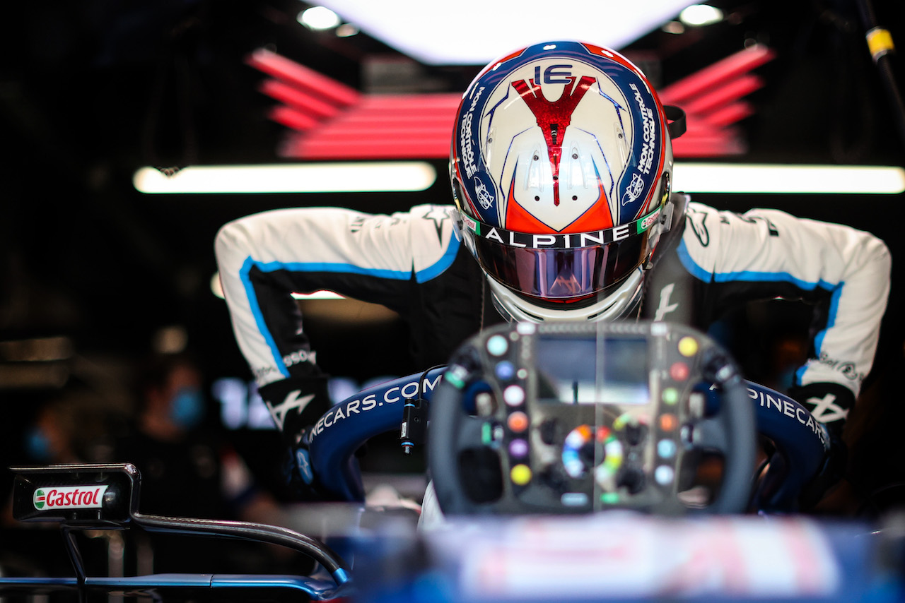 GP SPAGNA, Esteban Ocon (FRA) Alpine F1 Team A521.
08.05.2021. Formula 1 World Championship, Rd 4, Spanish Grand Prix, Barcelona, Spain, Qualifiche Day.
- www.xpbimages.com, EMail: requests@xpbimages.com © Copyright: Charniaux / XPB Images