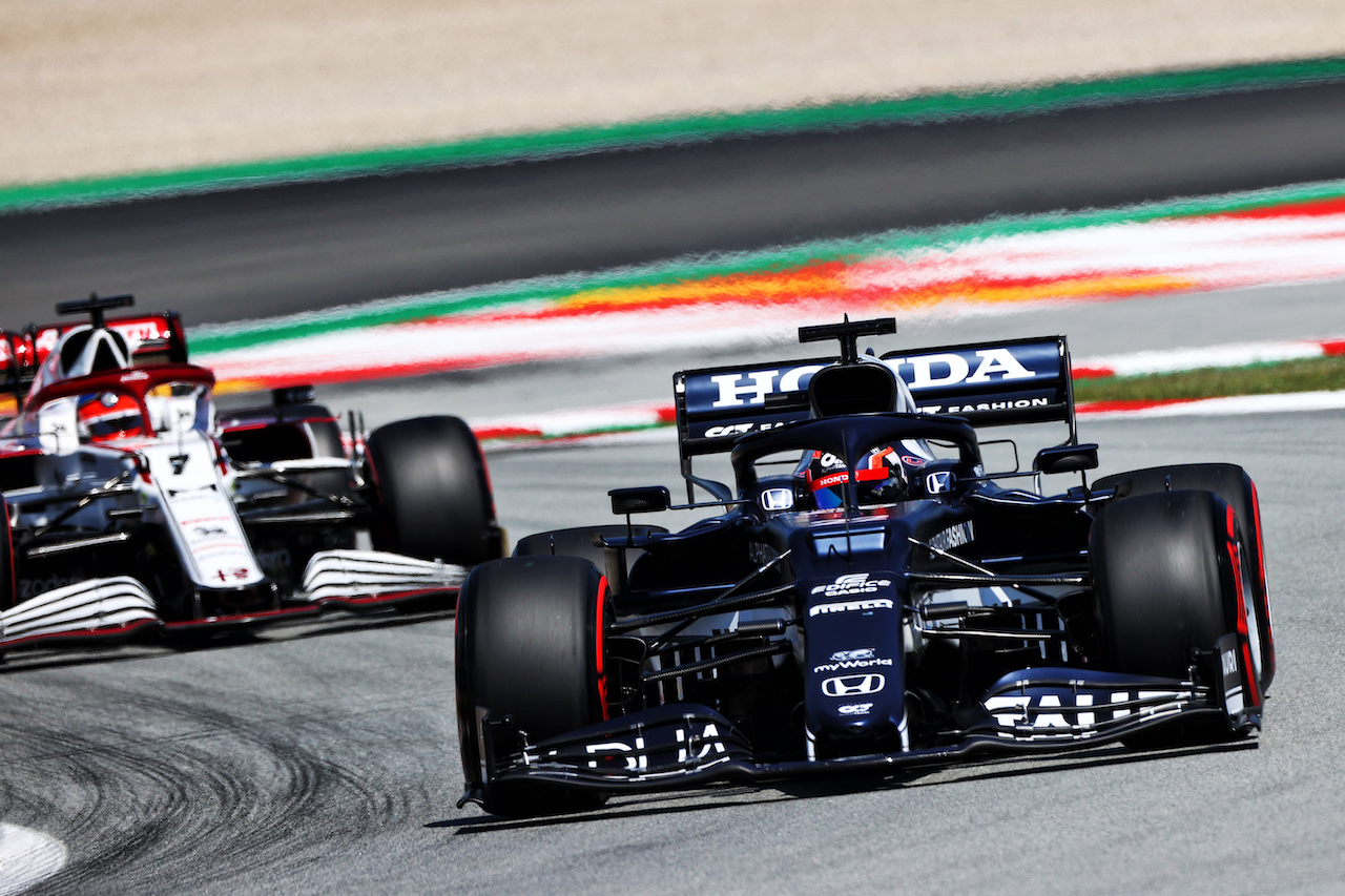 GP SPAGNA, Yuki Tsunoda (JPN) AlphaTauri AT02.
08.05.2021. Formula 1 World Championship, Rd 4, Spanish Grand Prix, Barcelona, Spain, Qualifiche Day.
- www.xpbimages.com, EMail: requests@xpbimages.com © Copyright: Moy / XPB Images