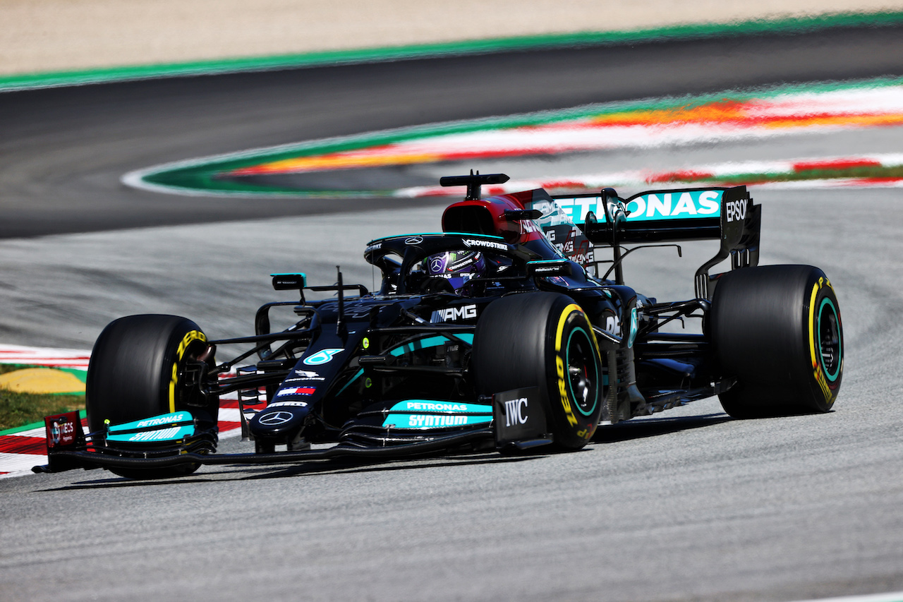 GP SPAGNA, Lewis Hamilton (GBR) Mercedes AMG F1 W12.
08.05.2021. Formula 1 World Championship, Rd 4, Spanish Grand Prix, Barcelona, Spain, Qualifiche Day.
- www.xpbimages.com, EMail: requests@xpbimages.com © Copyright: Moy / XPB Images