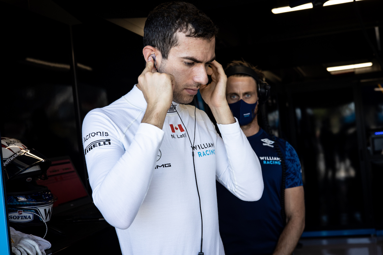 GP SPAGNA, Nicholas Latifi (CDN) Williams Racing.
08.05.2021. Formula 1 World Championship, Rd 4, Spanish Grand Prix, Barcelona, Spain, Qualifiche Day.
- www.xpbimages.com, EMail: requests@xpbimages.com © Copyright: Bearne / XPB Images
