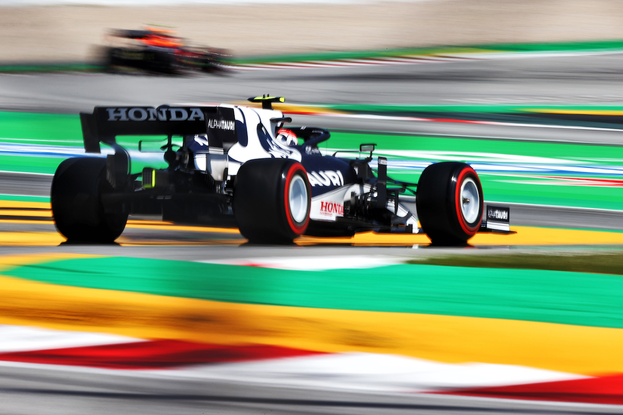 GP SPAGNA, Pierre Gasly (FRA) AlphaTauri AT02.
08.05.2021. Formula 1 World Championship, Rd 4, Spanish Grand Prix, Barcelona, Spain, Qualifiche Day.
- www.xpbimages.com, EMail: requests@xpbimages.com © Copyright: Moy / XPB Images