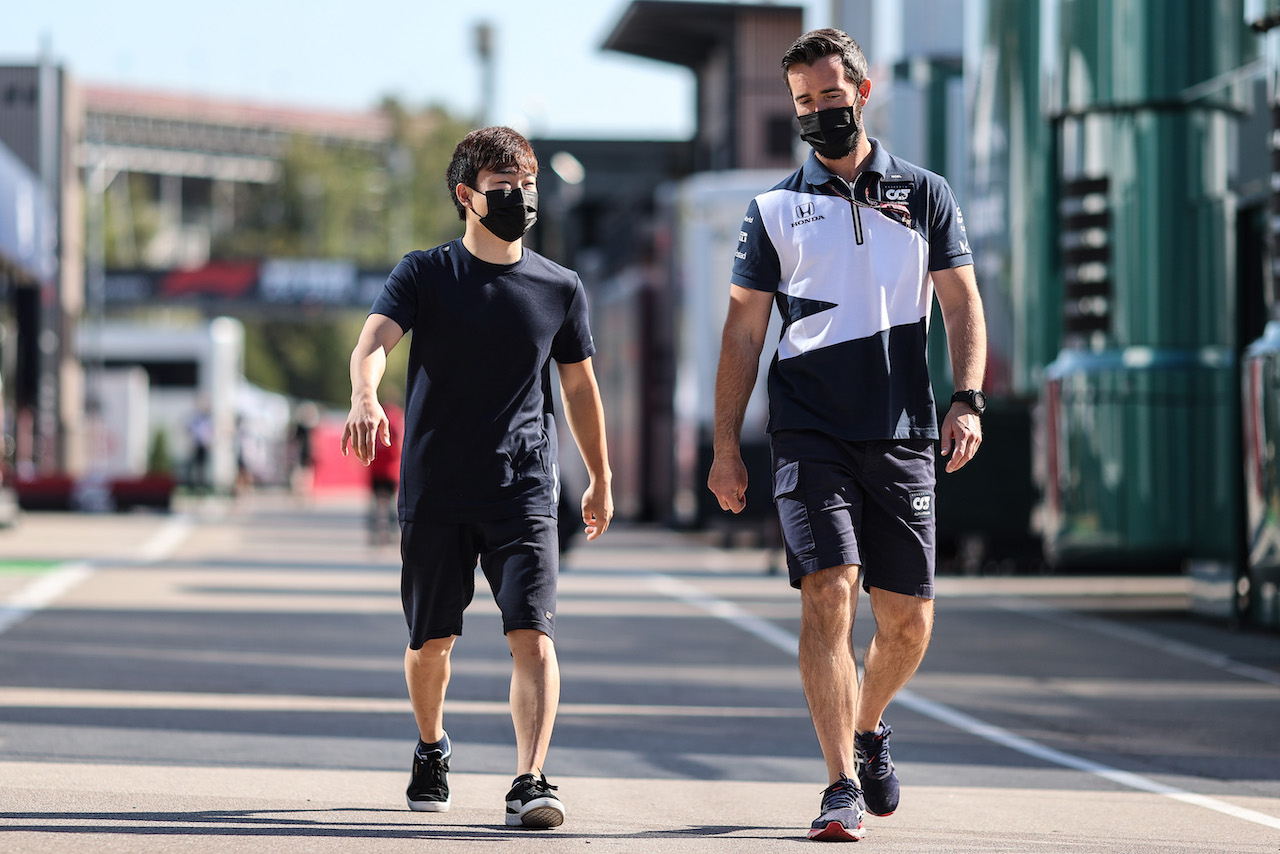 GP SPAGNA, Yuki Tsunoda (JPN) AlphaTauri.
08.05.2021. Formula 1 World Championship, Rd 4, Spanish Grand Prix, Barcelona, Spain, Qualifiche Day.
- www.xpbimages.com, EMail: requests@xpbimages.com © Copyright: Charniaux / XPB Images