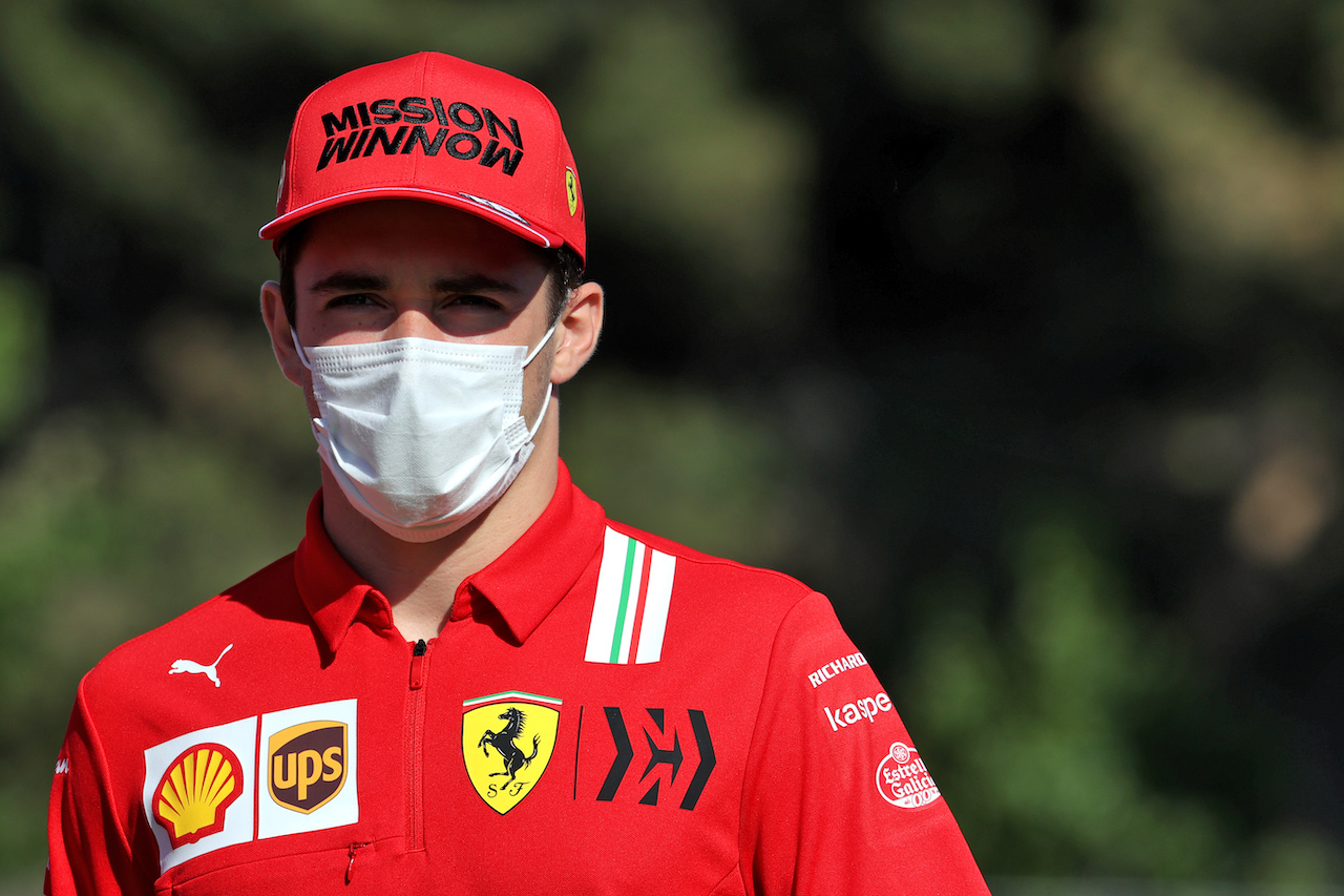 GP SPAGNA, Charles Leclerc (MON) Ferrari.
08.05.2021. Formula 1 World Championship, Rd 4, Spanish Grand Prix, Barcelona, Spain, Qualifiche Day.
- www.xpbimages.com, EMail: requests@xpbimages.com © Copyright: Batchelor / XPB Images