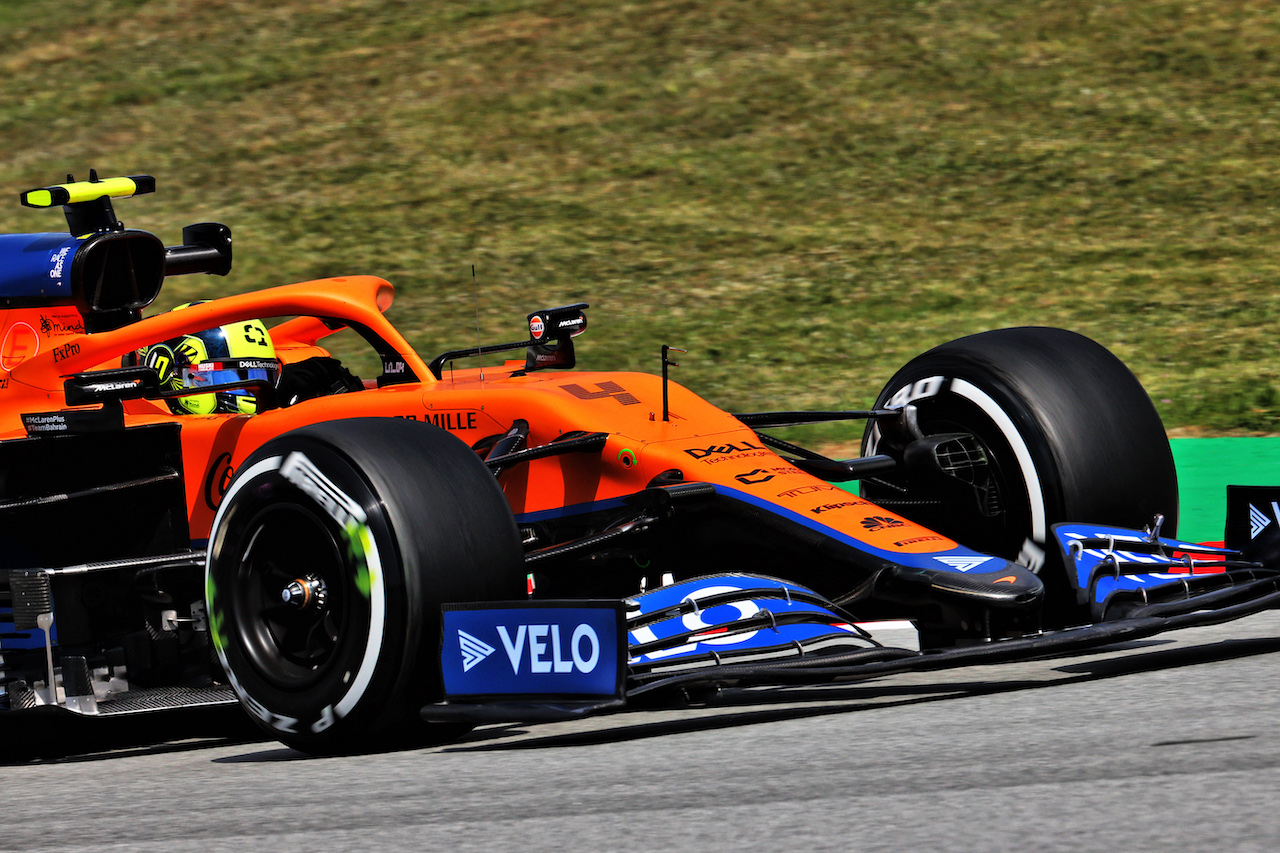 GP SPAGNA, Lando Norris (GBR) McLaren MCL35M.
07.05.2021 Formula 1 World Championship, Rd 4, Spanish Grand Prix, Barcelona, Spain, Practice Day.
- www.xpbimages.com, EMail: requests@xpbimages.com © Copyright: Batchelor / XPB Images