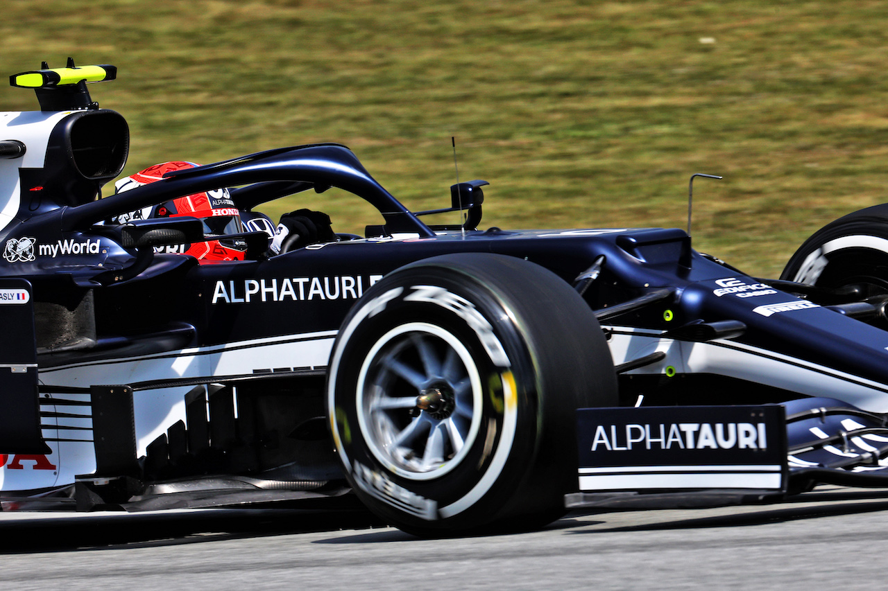 GP SPAGNA, Pierre Gasly (FRA) AlphaTauri AT02.
07.05.2021 Formula 1 World Championship, Rd 4, Spanish Grand Prix, Barcelona, Spain, Practice Day.
- www.xpbimages.com, EMail: requests@xpbimages.com © Copyright: Batchelor / XPB Images