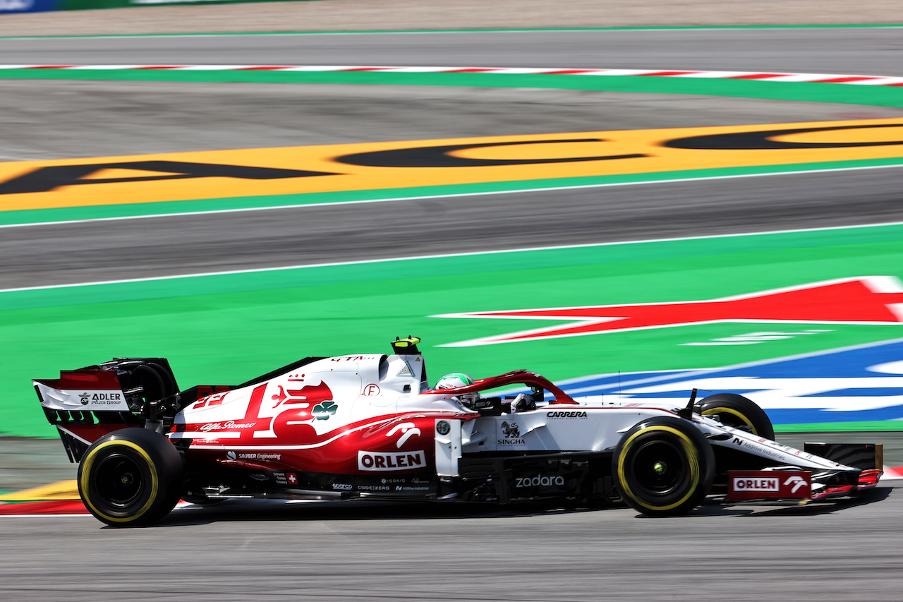GP SPAGNA, Antonio Giovinazzi (ITA) Alfa Romeo Racing C41.
07.05.2021 Formula 1 World Championship, Rd 4, Spanish Grand Prix, Barcelona, Spain, Practice Day.
- www.xpbimages.com, EMail: requests@xpbimages.com © Copyright: Batchelor / XPB Images