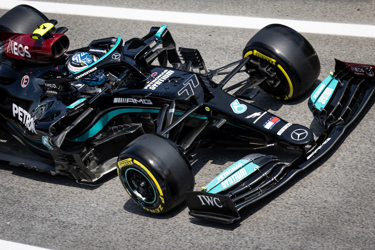 GP SPAGNA, Valtteri Bottas (FIN) Mercedes AMG F1 W12.
07.05.2021 Formula 1 World Championship, Rd 4, Spanish Grand Prix, Barcelona, Spain, Practice Day.
- www.xpbimages.com, EMail: requests@xpbimages.com © Copyright: Bearne / XPB Images