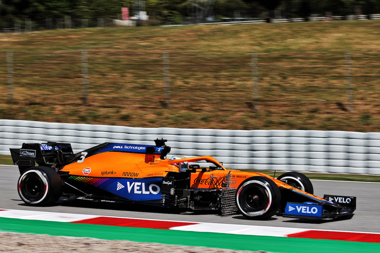 GP SPAGNA, Daniel Ricciardo (AUS) McLaren MCL35M.
07.05.2021 Formula 1 World Championship, Rd 4, Spanish Grand Prix, Barcelona, Spain, Practice Day.
- www.xpbimages.com, EMail: requests@xpbimages.com © Copyright: Batchelor / XPB Images