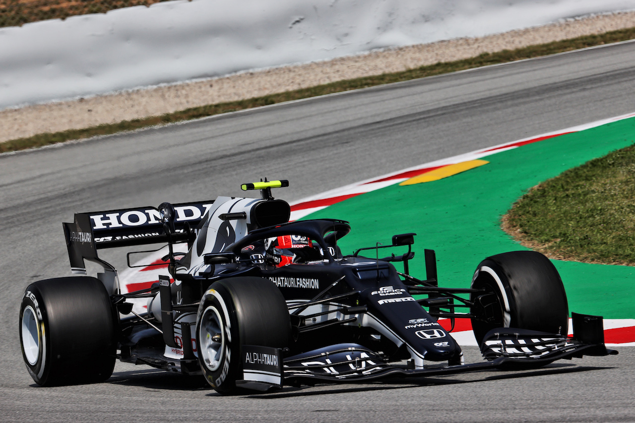 GP SPAGNA, Pierre Gasly (FRA) AlphaTauri AT02.
07.05.2021 Formula 1 World Championship, Rd 4, Spanish Grand Prix, Barcelona, Spain, Practice Day.
- www.xpbimages.com, EMail: requests@xpbimages.com © Copyright: Batchelor / XPB Images