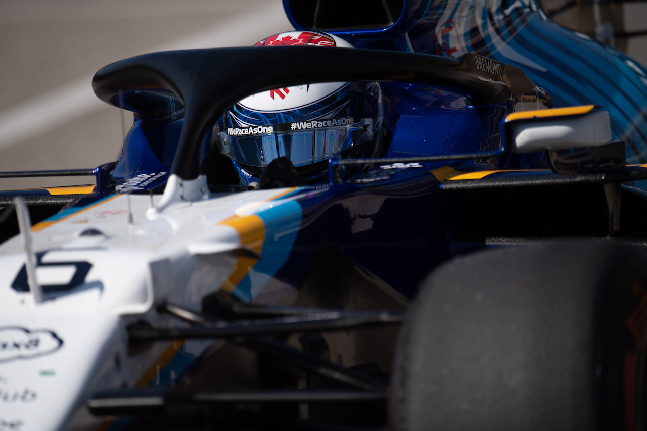 GP STATI UNITI, Nicholas Latifi (CDN) Williams Racing FW43B.
24.10.2021. Formula 1 World Championship, Rd 17, United States Grand Prix, Austin, Texas, USA, Gara Day.
- www.xpbimages.com, EMail: requests@xpbimages.com © Copyright: Price / XPB Images