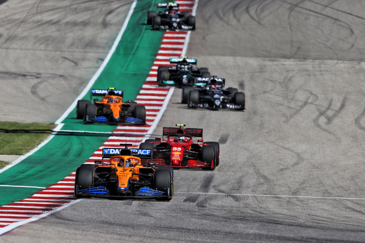 GP STATI UNITI, Daniel Ricciardo (AUS) McLaren MCL35M.
24.10.2021. Formula 1 World Championship, Rd 17, United States Grand Prix, Austin, Texas, USA, Gara Day.
- www.xpbimages.com, EMail: requests@xpbimages.com © Copyright: Moy / XPB Images