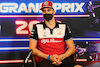 GP STATI UNITI, Antonio Giovinazzi (ITA) Alfa Romeo Racing in the FIA Press Conference.
21.10.2021. Formula 1 World Championship, Rd 17, United States Grand Prix, Austin, Texas, USA, Preparation Day.
- www.xpbimages.com, EMail: requests@xpbimages.com © Copyright: FIA Pool Image for Editorial Use Only