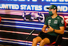 GP STATI UNITI, Lance Stroll (CDN) Aston Martin F1 Team in the FIA Press Conference.
21.10.2021. Formula 1 World Championship, Rd 17, United States Grand Prix, Austin, Texas, USA, Preparation Day.
- www.xpbimages.com, EMail: requests@xpbimages.com © Copyright: FIA Pool Image for Editorial Use Only