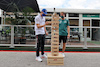 GP STATI UNITI, (L to R): Mick Schumacher (GER) Haas F1 Team with Sebastian Vettel (GER) Aston Martin F1 Team.
21.10.2021. Formula 1 World Championship, Rd 17, United States Grand Prix, Austin, Texas, USA, Preparation Day.
- www.xpbimages.com, EMail: requests@xpbimages.com © Copyright: Moy / XPB Images