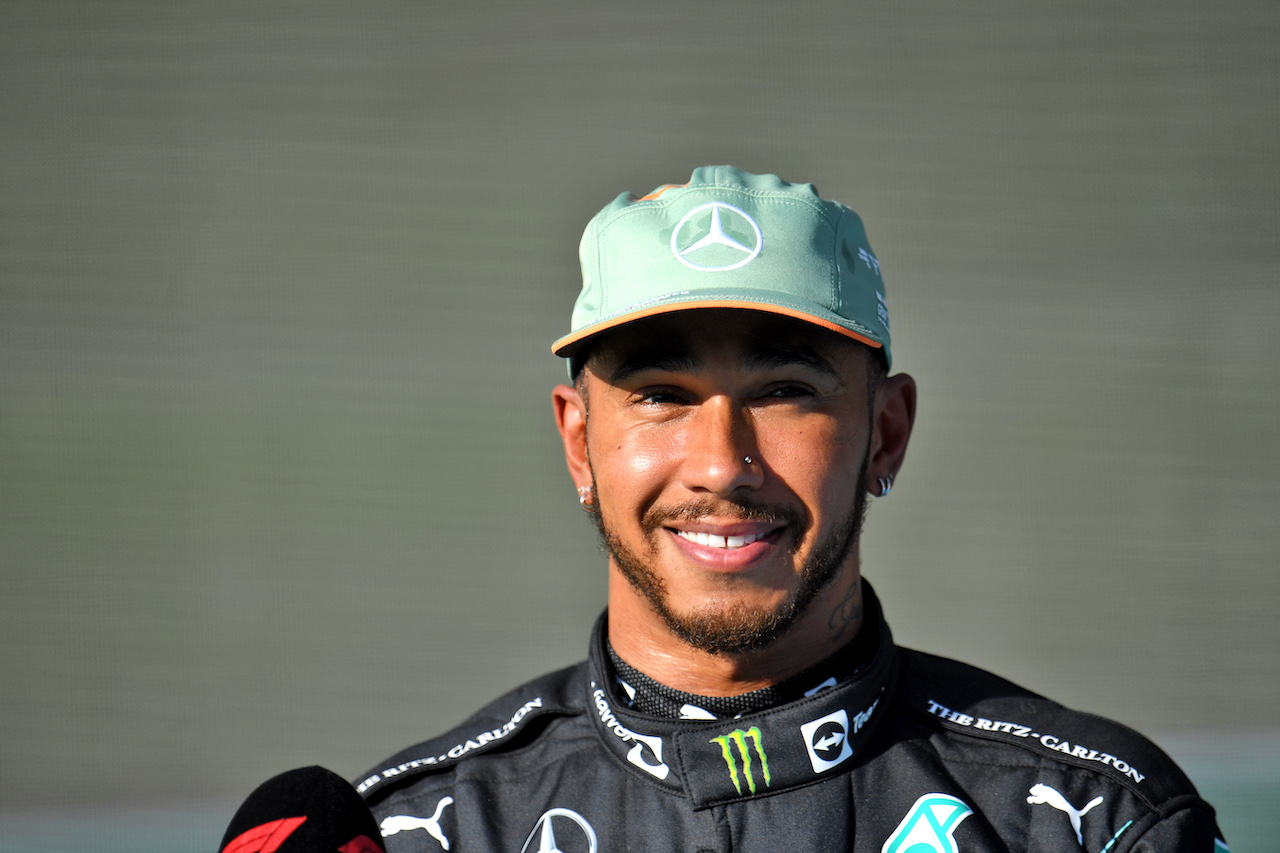 GP STATI UNITI, Lewis Hamilton (GBR) Mercedes AMG F1 in qualifying parc ferme.
23.10.2021. Formula 1 World Championship, Rd 17, United States Grand Prix, Austin, Texas, USA, Qualifiche Day.
- www.xpbimages.com, EMail: requests@xpbimages.com © Copyright: Price / XPB Images