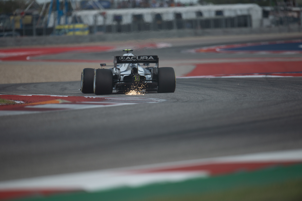 GP STATI UNITI, Pierre Gasly (FRA) AlphaTauri AT02.
23.10.2021. Formula 1 World Championship, Rd 17, United States Grand Prix, Austin, Texas, USA, Qualifiche Day.
- www.xpbimages.com, EMail: requests@xpbimages.com © Copyright: Price / XPB Images