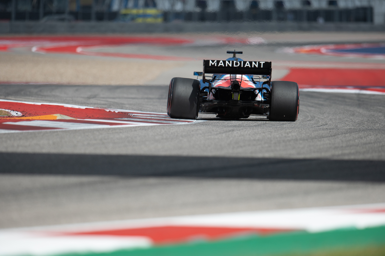 GP STATI UNITI, Fernando Alonso (ESP) Alpine F1 Team A521.
23.10.2021. Formula 1 World Championship, Rd 17, United States Grand Prix, Austin, Texas, USA, Qualifiche Day.
- www.xpbimages.com, EMail: requests@xpbimages.com © Copyright: Price / XPB Images