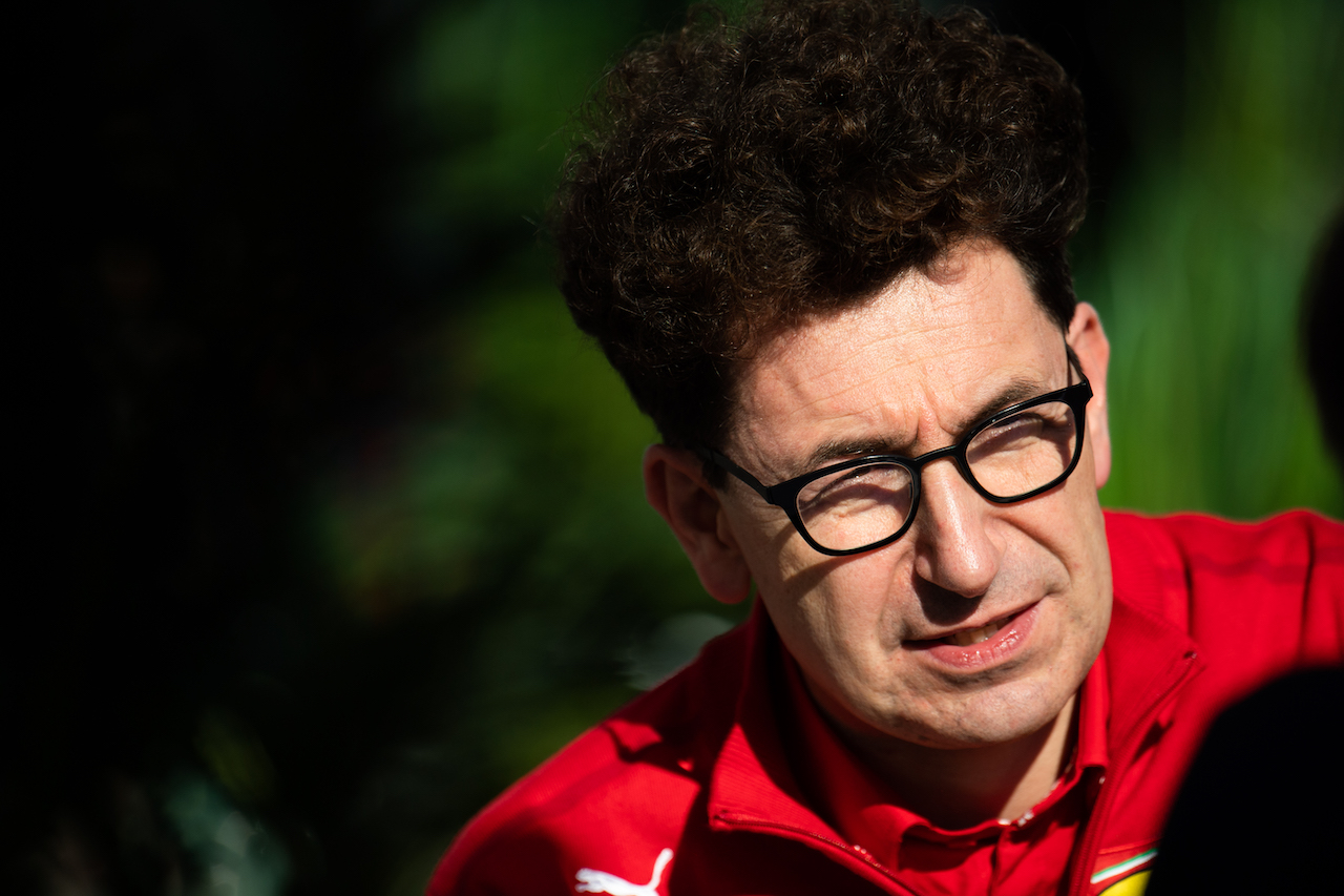 GP STATI UNITI, Mattia Binotto (ITA) Ferrari Team Principal.
22.10.2021. Formula 1 World Championship, Rd 17, United States Grand Prix, Austin, Texas, USA, Practice Day.
- www.xpbimages.com, EMail: requests@xpbimages.com © Copyright: Price / XPB Images