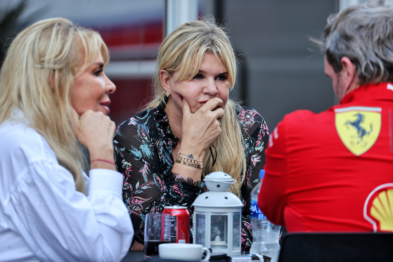 GP STATI UNITI, Corinna Schumacher (GER).
22.10.2021. Formula 1 World Championship, Rd 17, United States Grand Prix, Austin, Texas, USA, Practice Day.
- www.xpbimages.com, EMail: requests@xpbimages.com © Copyright: Batchelor / XPB Images