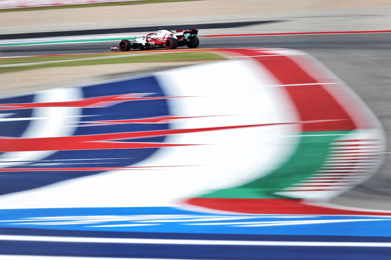 GP STATI UNITI, Kimi Raikkonen (FIN) Alfa Romeo Racing C41.
22.10.2021. Formula 1 World Championship, Rd 17, United States Grand Prix, Austin, Texas, USA, Practice Day.
- www.xpbimages.com, EMail: requests@xpbimages.com © Copyright: Moy / XPB Images