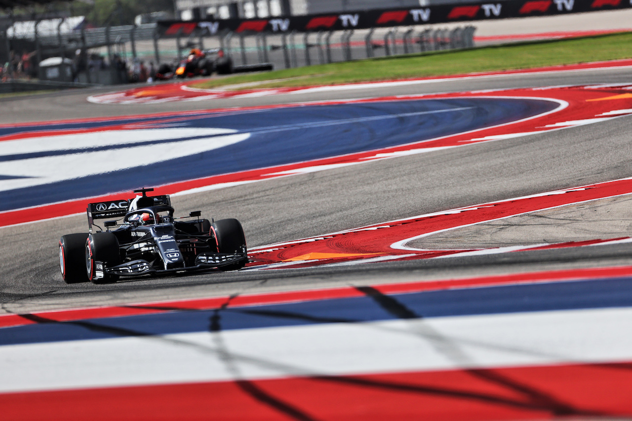 GP STATI UNITI, Yuki Tsunoda (JPN) AlphaTauri AT02.
22.10.2021. Formula 1 World Championship, Rd 17, United States Grand Prix, Austin, Texas, USA, Practice Day.
- www.xpbimages.com, EMail: requests@xpbimages.com © Copyright: Batchelor / XPB Images