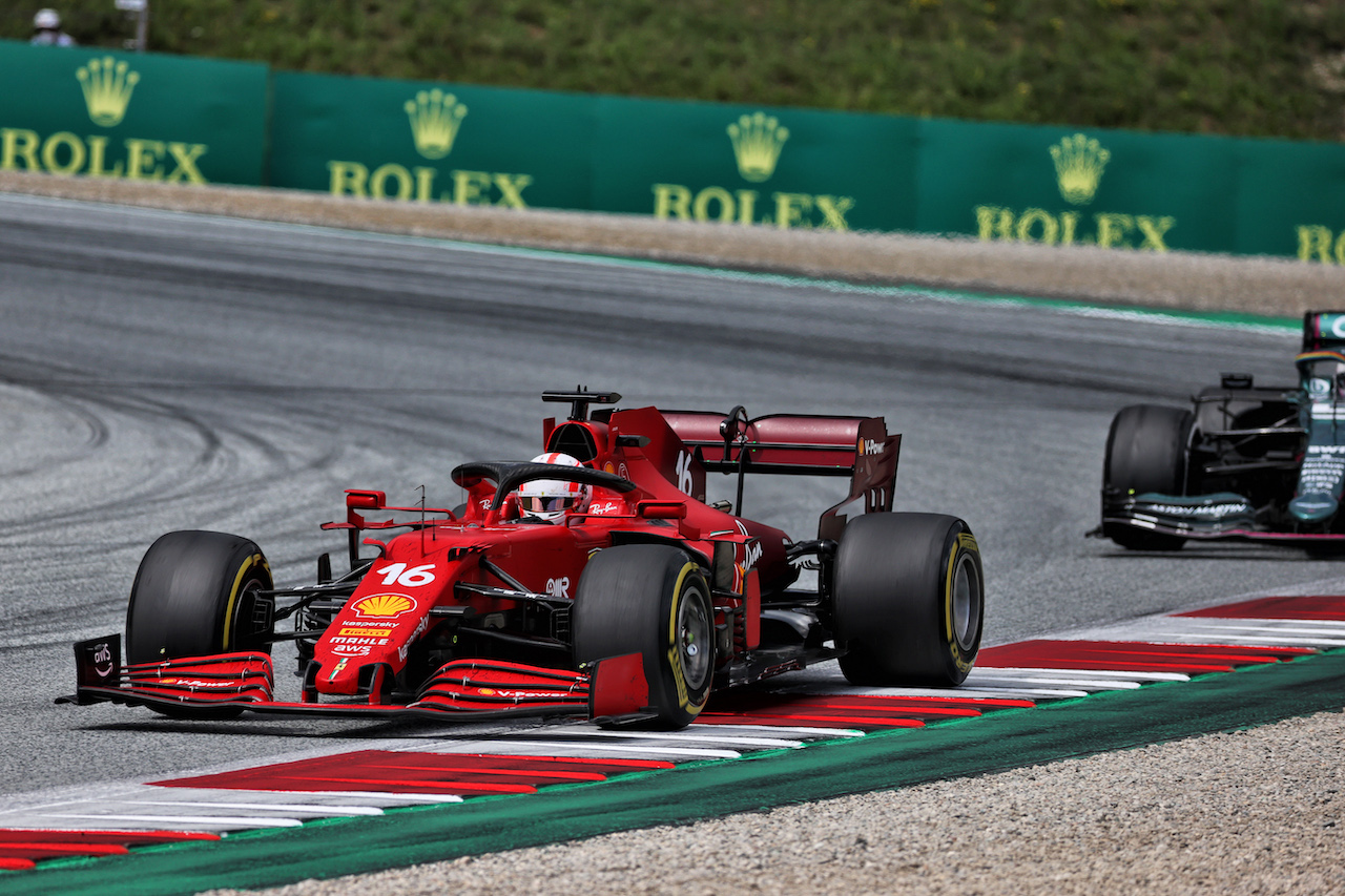 GP STIRIA, Charles Leclerc (MON) Ferrari SF-21.
27.06.2021. Formula 1 World Championship, Rd 8, Steiermark Grand Prix, Spielberg, Austria, Gara Day.
- www.xpbimages.com, EMail: requests@xpbimages.com © Copyright: Batchelor / XPB Images
